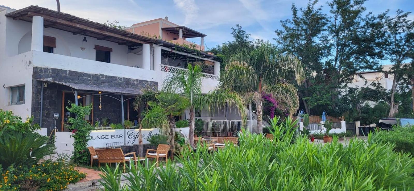 Ferienwohnung La Terrazza Sul Mare Santa Marina Salina Exterior foto